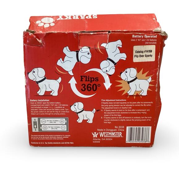 Sparky the Fabulous Flipping Puppy - Picture 5 of 5